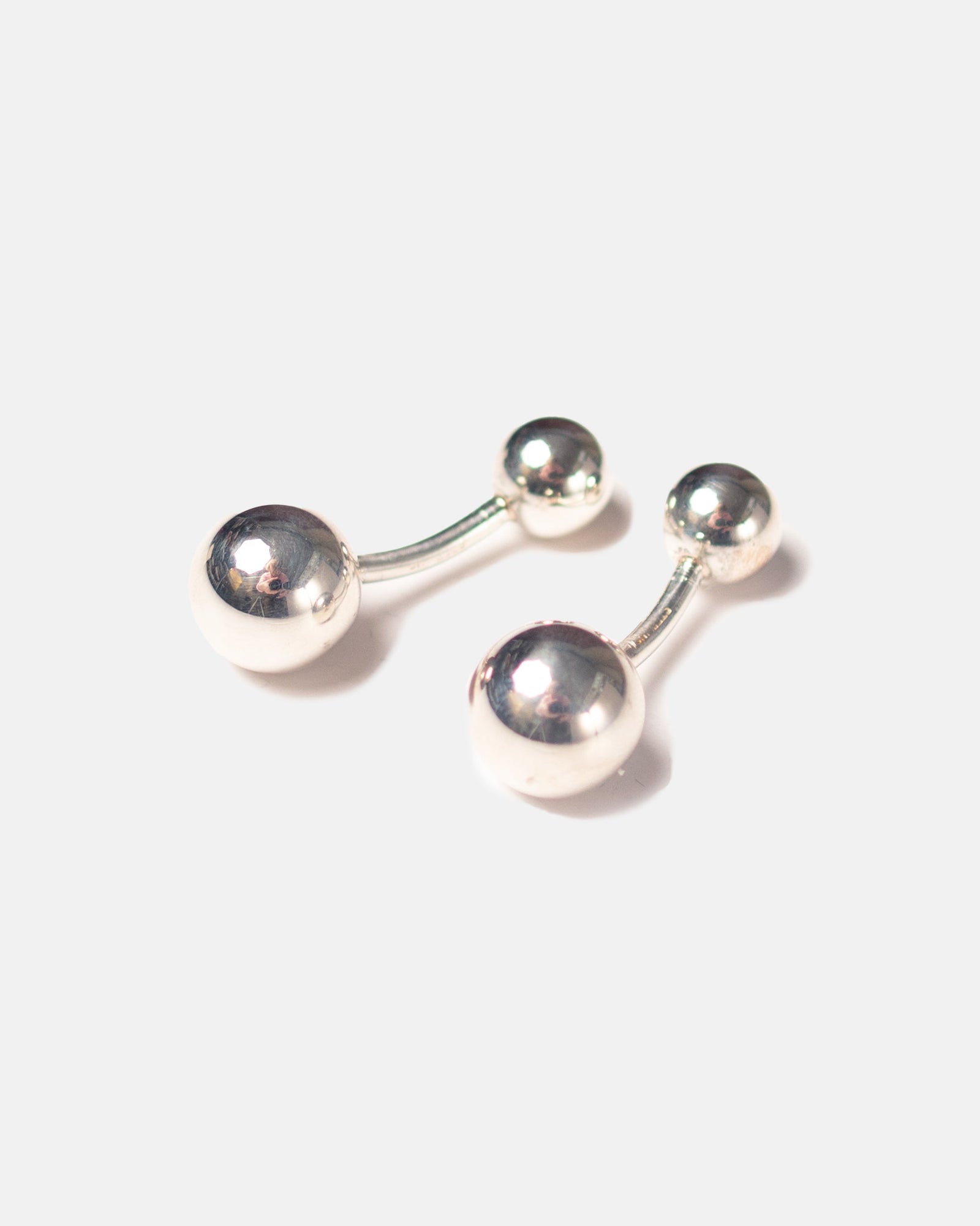 Made In Usa Finish Double Ball Cufflinks
