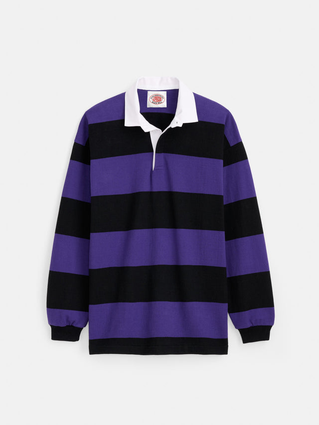 Made In Usa Purple Guard Stripe Rugby