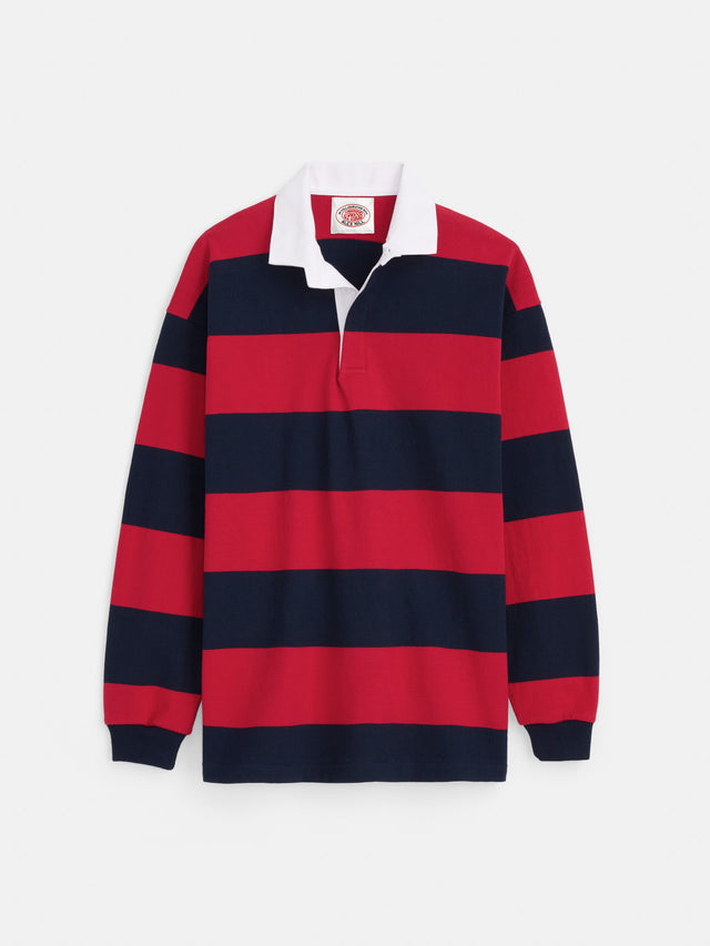 Made In Usa Red Guard Stripe Rugby