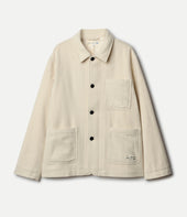 Traditionally Woven Burel Wool Worker's Jacket