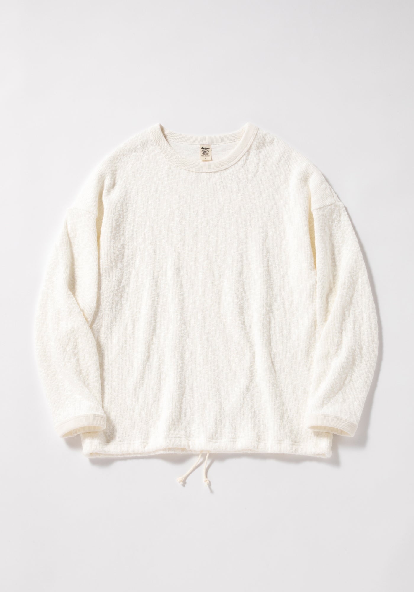 Slub Knit Himo Ls T Shirt