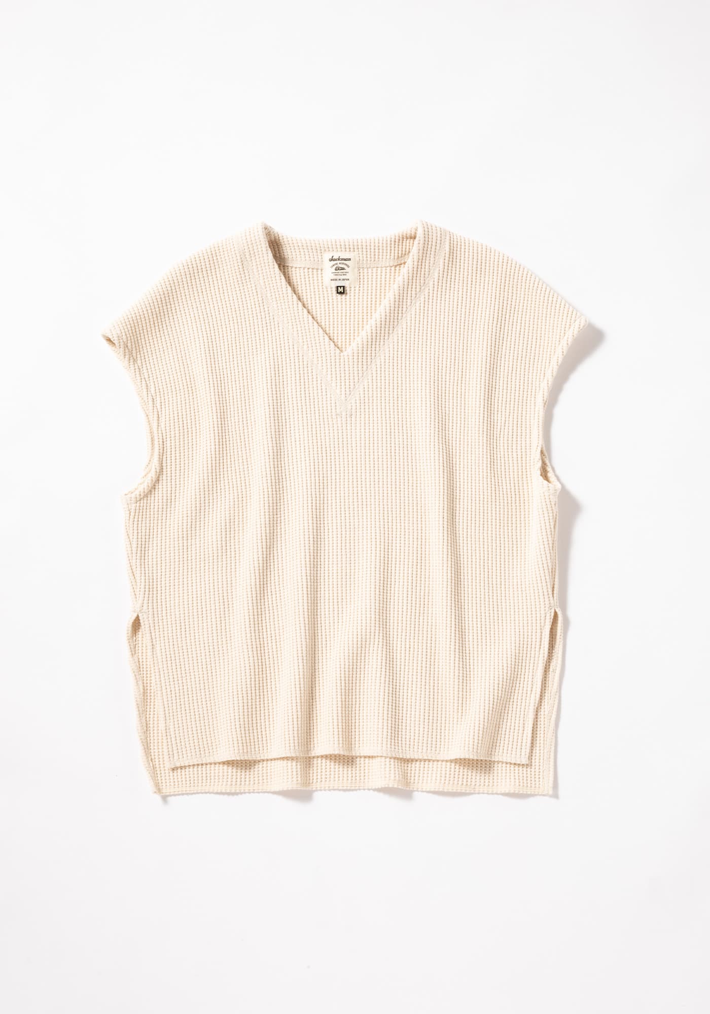 Waffle V Neck Vest