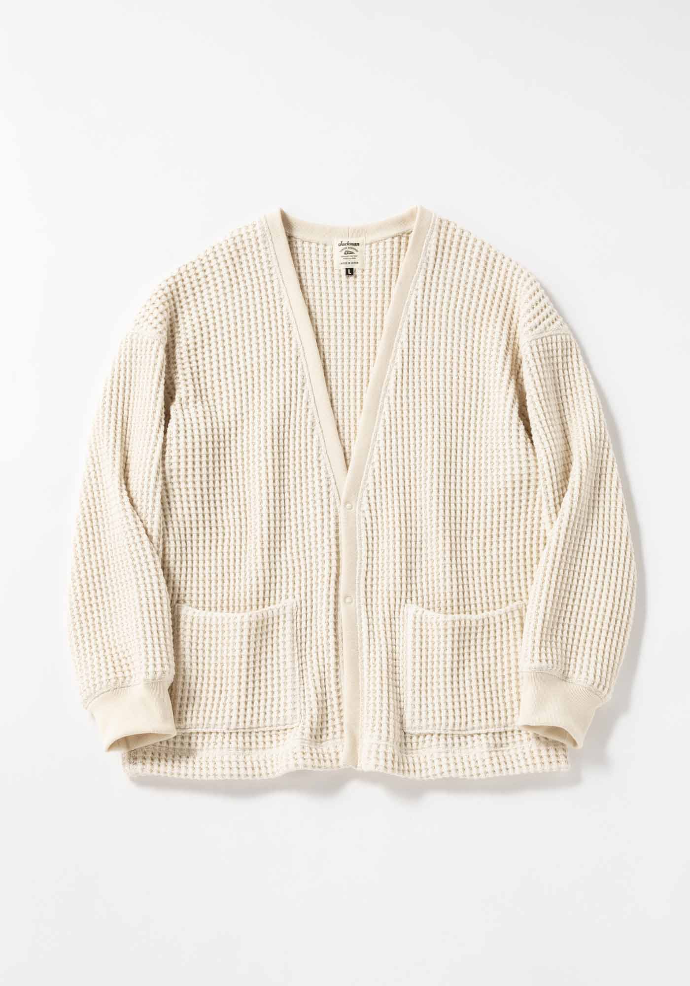 Waffle Cardigan
