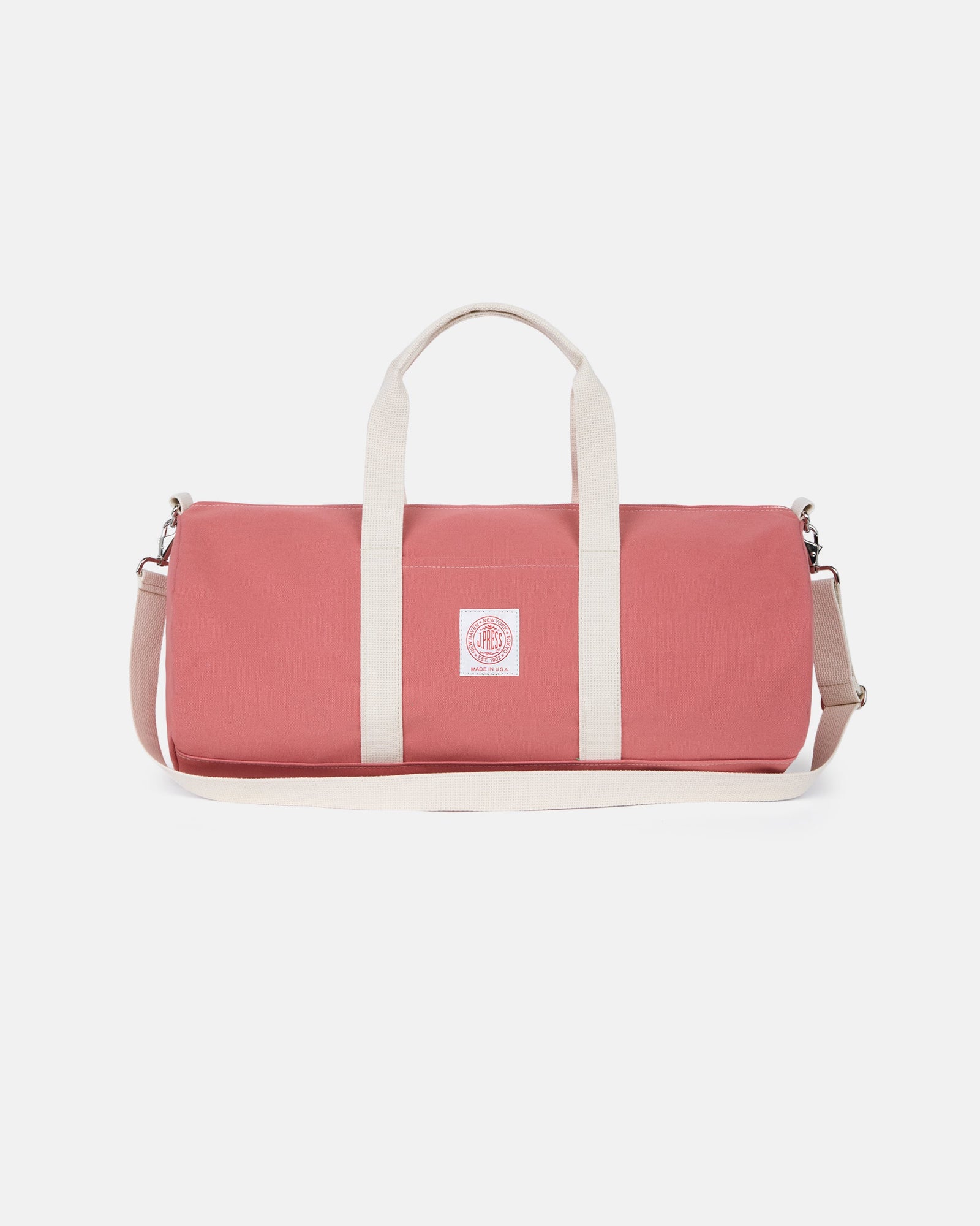 Made In Usa Breton Red Canvas Duffel Bag