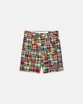 Made In Usa Patchwork Authentic Madras Shorts