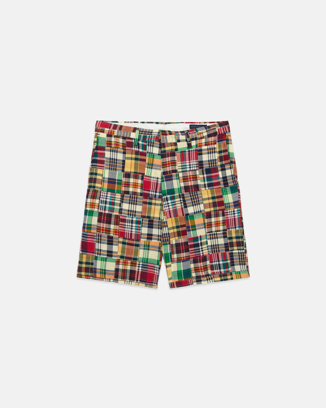 Made In Usa Patchwork Authentic Madras Shorts