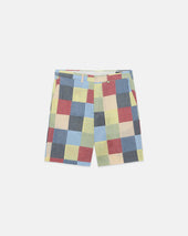 Made In Usa Patchwork Cotton Shorts