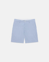 Cotton Seersucker Shorts
