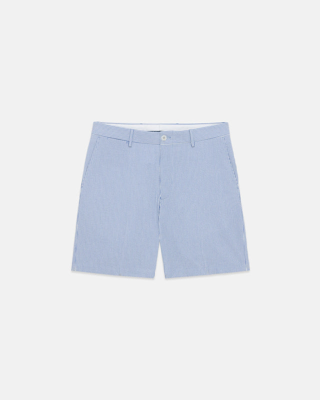 Cotton Seersucker Shorts