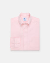 Pink Pinpoint Oxford Button Down Collar Shirt Trim Fit