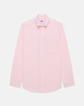 Pink Pinpoint Oxford Button Down Collar Shirt Trim Fit