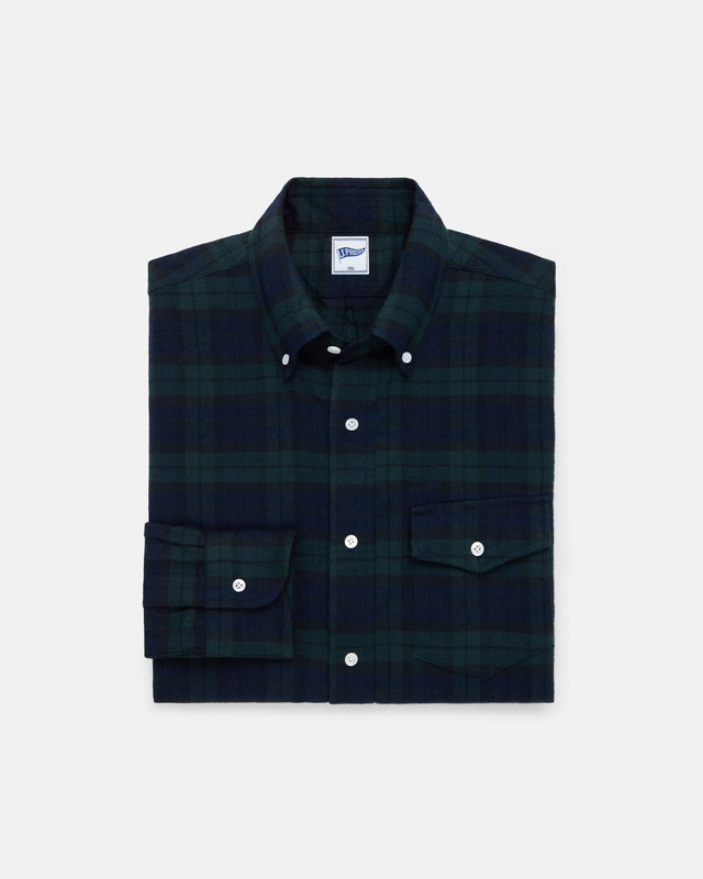 Watch Tartan Enzyme Washed Sport Shirt Trim Fit
