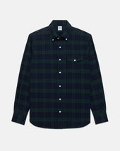 Watch Tartan Enzyme Washed Sport Shirt Trim Fit