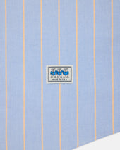 J Press X Only Ny Made In Usa Orange Stripe Oxford Cloth Sport Shirt