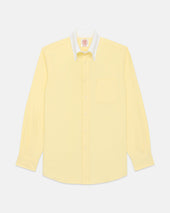 Made In Usa Contrast Collar Oxford Cloth Sport Shirt Regular Fit