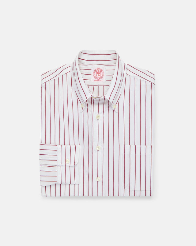 Made In Usa Stripe Button Down Shirt