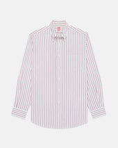 Made In Usa Stripe Button Down Shirt