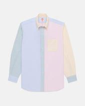 Made In Usa University Stripe Oxford Cloth Fun Shirt Classic Fit