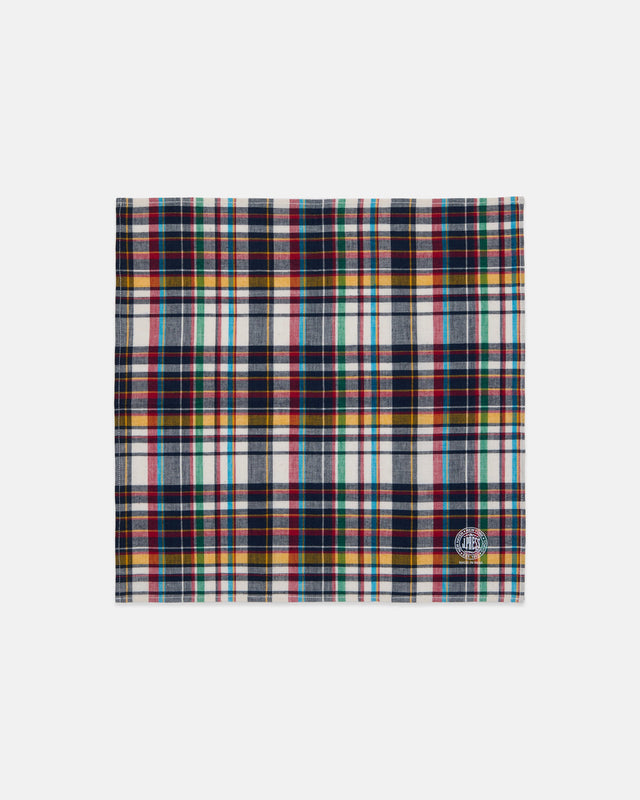 Genuine Madras Gold Pocket Square