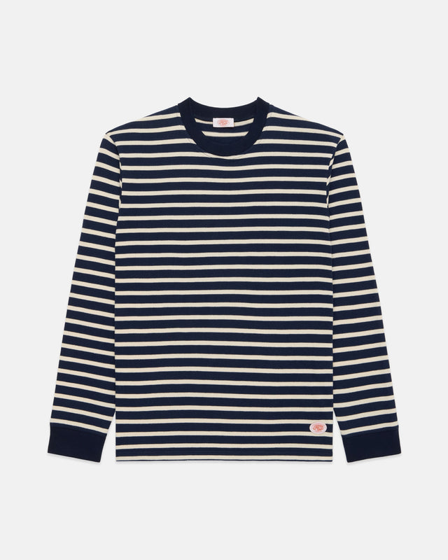 Armor-Lux Navy & White Breton Stripe Mariniere