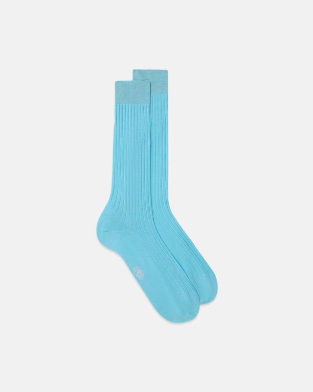 Made In Italy Cotton Mid Calf Socks