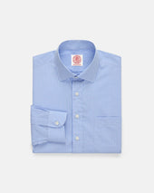 Made In Canada Gingham Spread Collar Dress Shirt Classic Fit