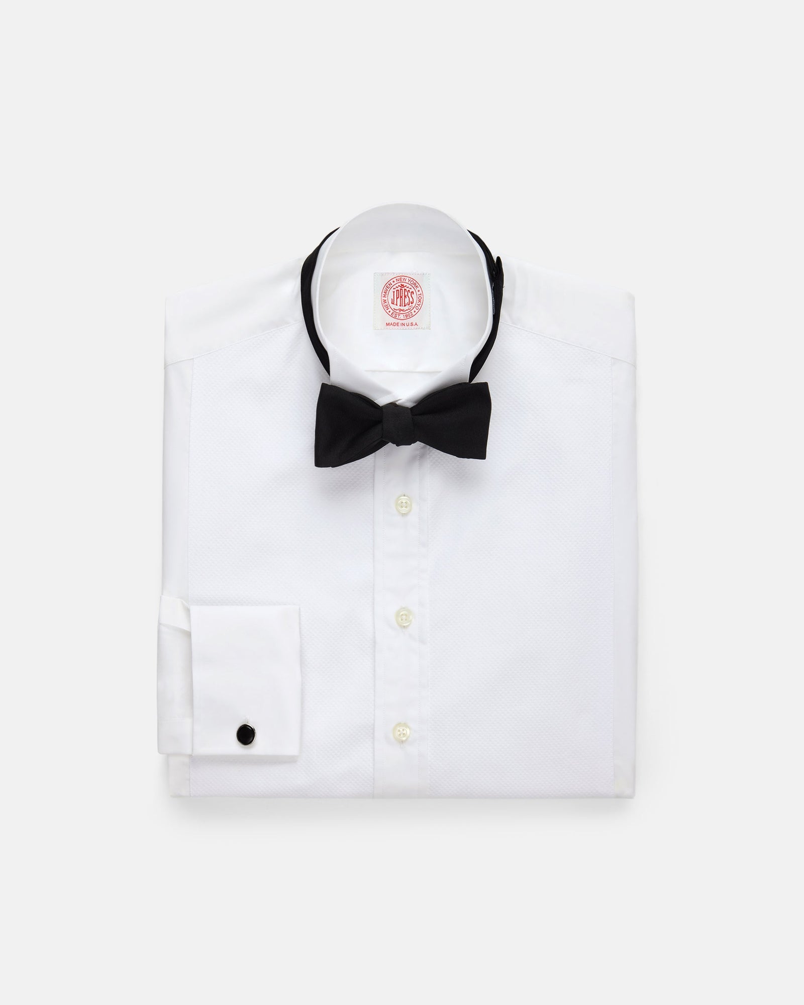 Marcella Bib Front Wing Collar Formal Shirt