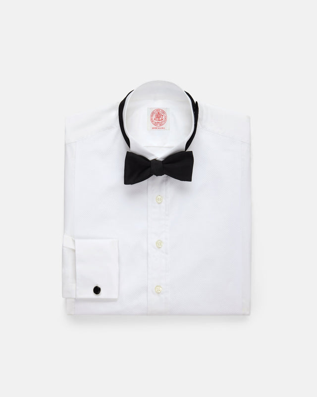 Marcella Bib Front Wing Collar Formal Shirt