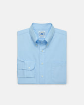 Made In Usa Thomas Mason Broadcloth Button Down Shirt Classic Fit