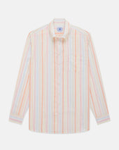 Sherbet Striped Linen Sport Shirt Classic Fit