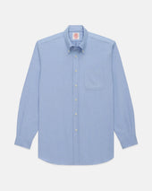Made-in-USA Blue Oxford Cloth Button Down Shirt - Regular Fit