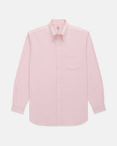 Made In Usa Pink University Stripe Oxford Cloth Shirt Classic Fit