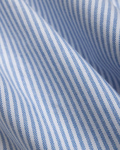 Made In Usa Flap Pocket University Stripe Oxford Cloth Shirt Classic Fit