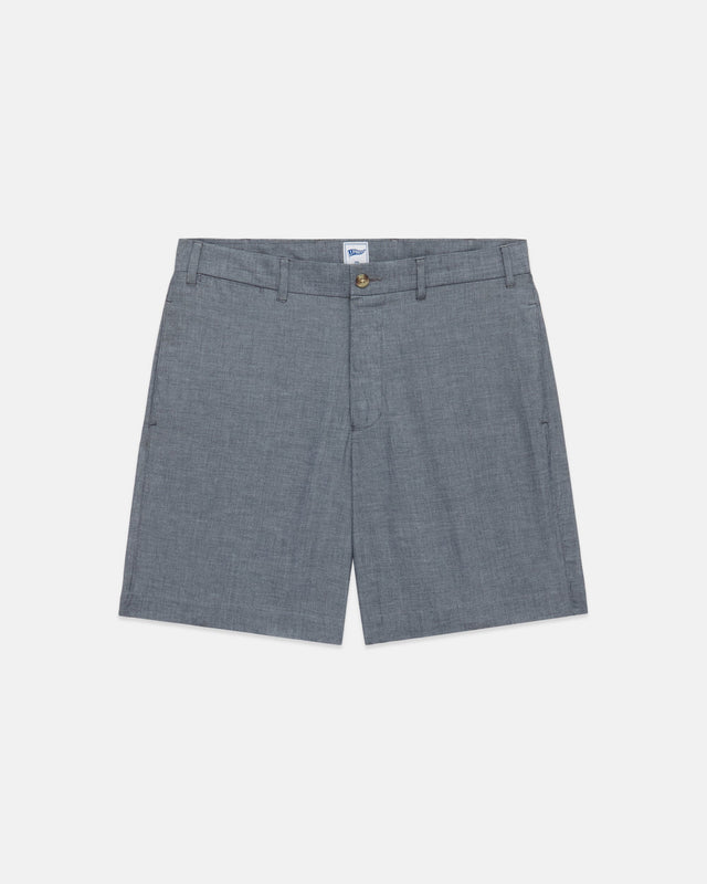 Cotton Chambray Shorts