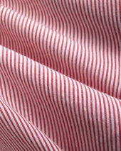 Red Stripe Seersucker Shorts