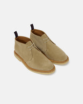 Made In England Milkshake Suede Chukka Boots