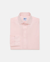 Pink Pinpoint Oxford Spread Collar Shirt Trim Fit