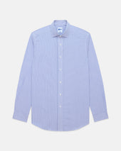 Bengal Stripe Spread Collar Dress Shirt Trim Fit