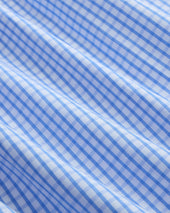 Light Check Spread Collar Dress Shirt Trim Fit
