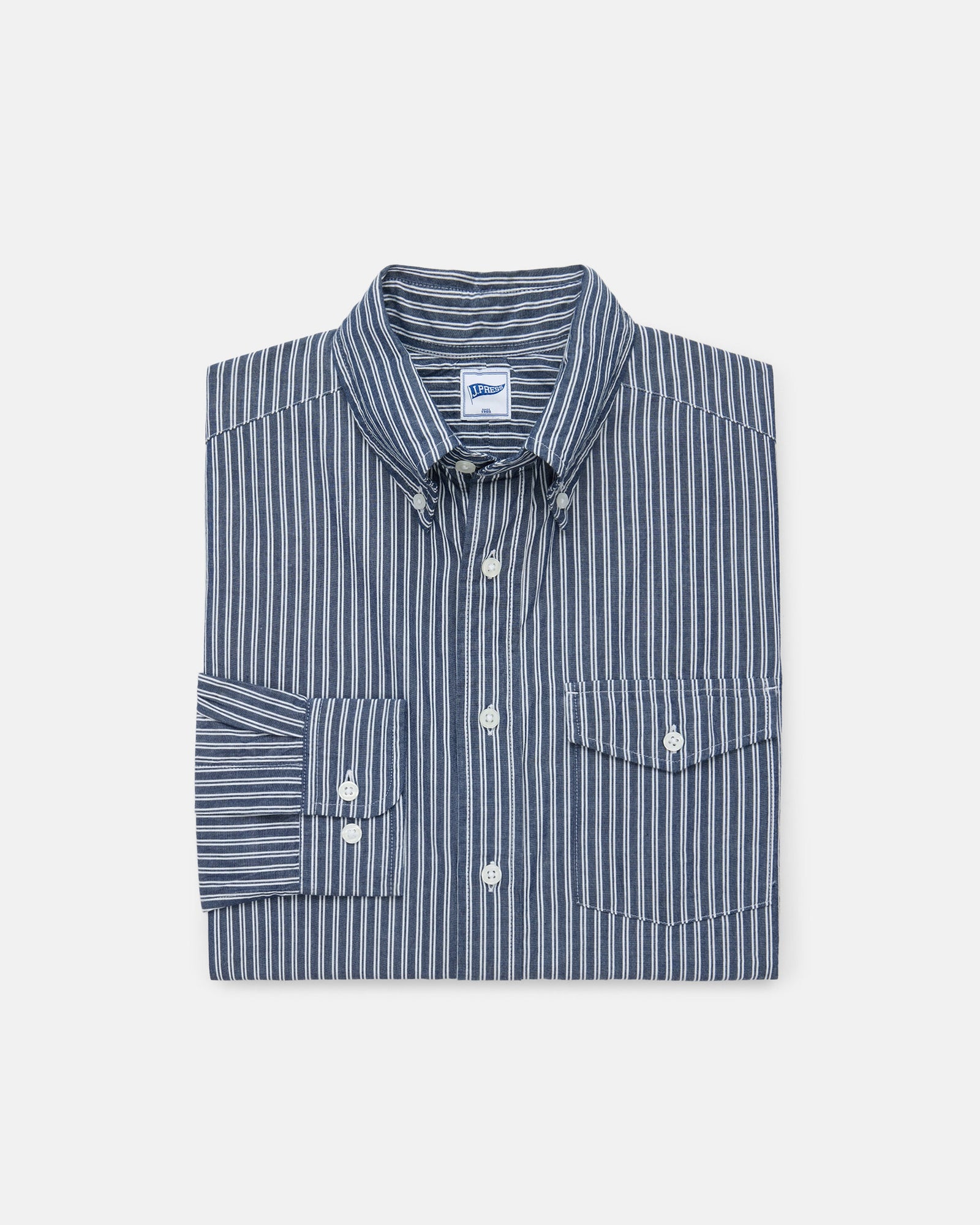 Oxford Double Stripe Shirt Trim Fit