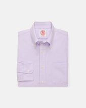 Made In Usa Purple Oxford Cloth Button Down Shirt Classic Fit