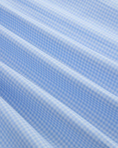 Made In Usa Thomas Mason Light Mini Gingham Button Down Shirt Classic Fit