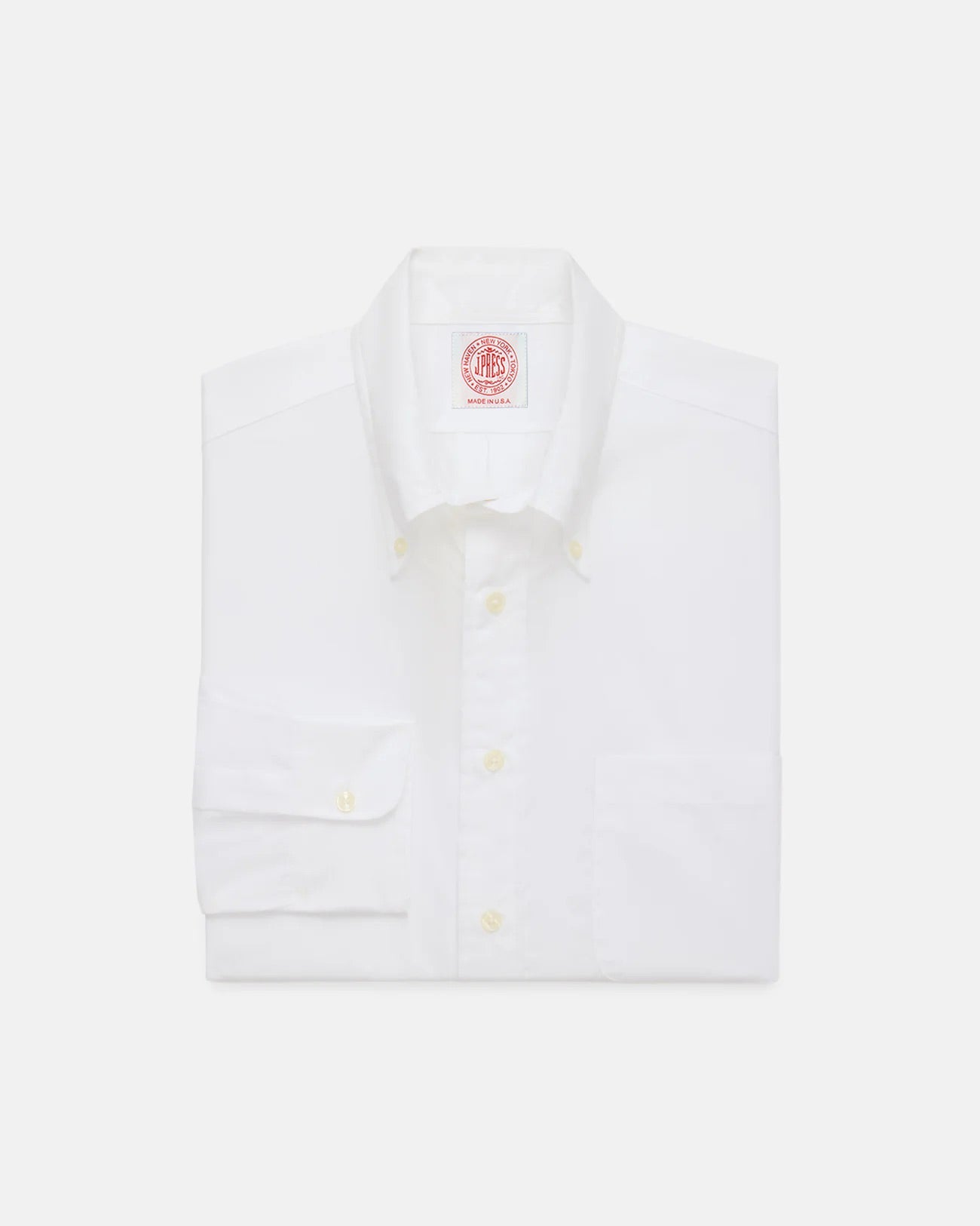 Made In Usa Broadcloth Button Down Shirt Classic Fit