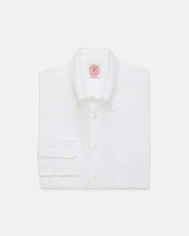 Made In Usa Broadcloth Button Down Shirt Classic Fit