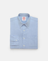 Made In Usa Pinpoint Oxford Point Collar Shirt Classic Fit