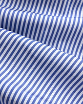 Made In Usa Thomas Mason Bengal Stripe Spread Collar Dress Shirt Classic Fit