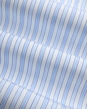 Made In Usa Thomas Mason Shadow Stripe Poplin Dress Shirt Classic Fit