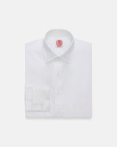 Made In Usa Thomas Mason French Cuff Dress Shirt Classic Fit