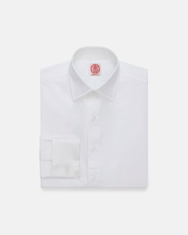 Made In Usa Thomas Mason French Cuff Dress Shirt Classic Fit