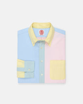 Made In Usa Colorblock Oxford Cloth Fun Shirt Classic Fit